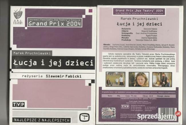 Film Grand Prix 2004 Łucja i jej dzieci DVD