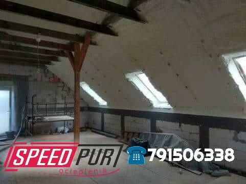 Piana PUR Ocieplanie Poddasze Wiązary Strop Gryfino SpeedPur