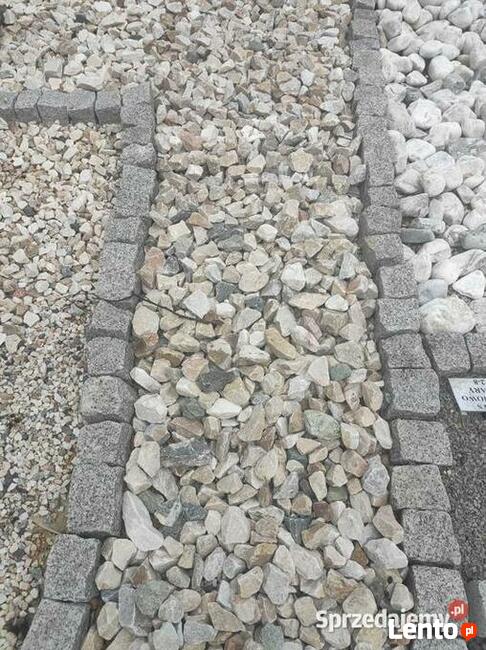 Kamień wielokolorowy BRZ 35-60 mm ogrodowy worek 20 kg