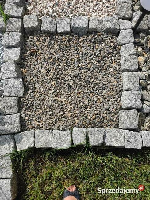 Grys kremowo szary 8-16 mm kamień ogrodowy drogowy 1 tona