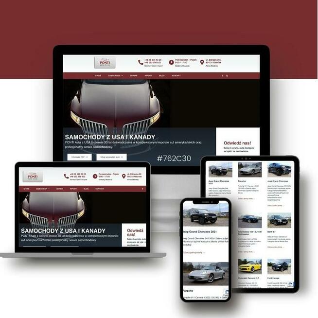 Profesjonalne Strony WWW od 600 zł | WordPress | SEO | Sklep