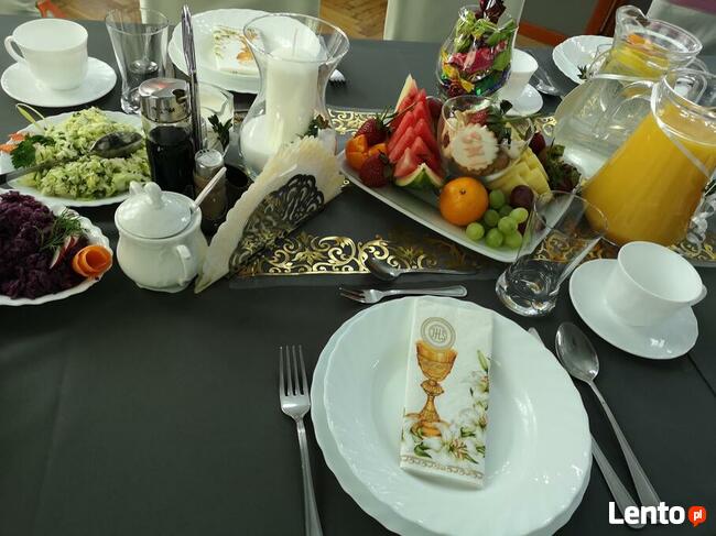 KOMUNIA w lokalu lub catering RYBNIK restauracja RENATKA