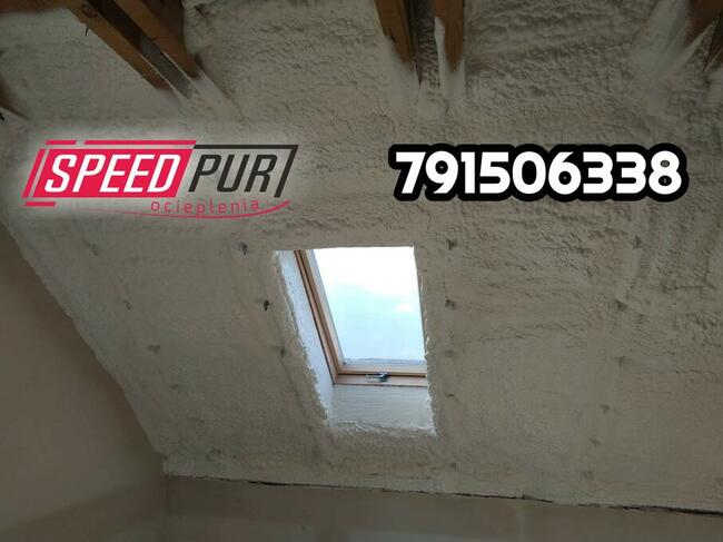 Piana PUR Ocieplanie Poddasze Wiązary Strop Gryfino SpeedPur