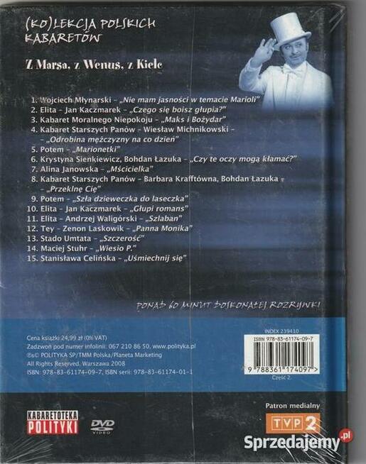 Kolekcja polskich kabaretów tom 2 DVD