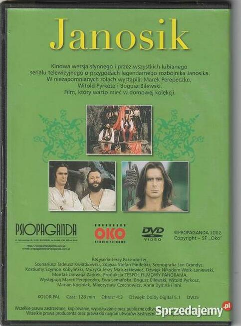 Janosik Witold Pyrkosz Marek Perepeczko DVD