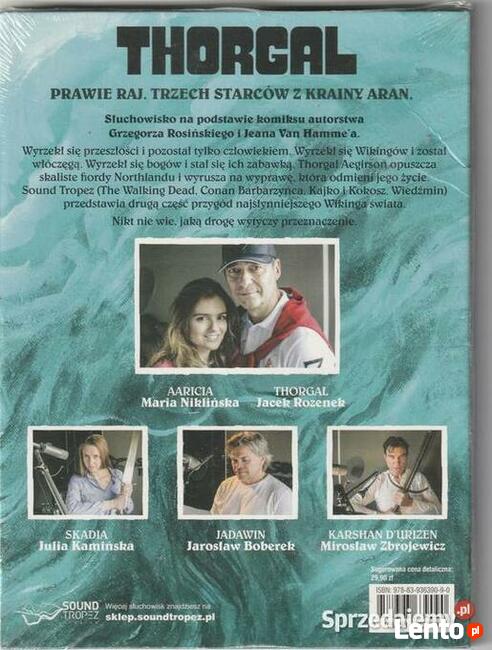 Thorgal Prawie Raj czyt.Kamińska Boberek CD