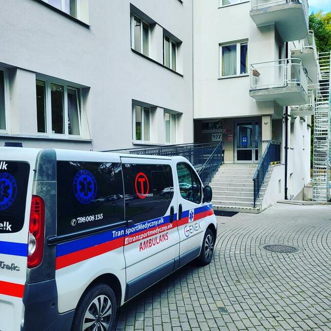 Transport Medyczny Ambulans Karetka Mrągowo Mikołajki Piecki