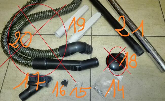 Zelmer Meteor typ1117.5 /1117.6 /1117.6E- NA CZĘŚCI