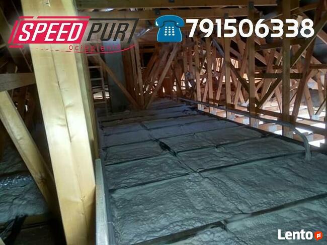 Piana PUR Ocieplanie Izolacje Strop Wiązary Oborniki
