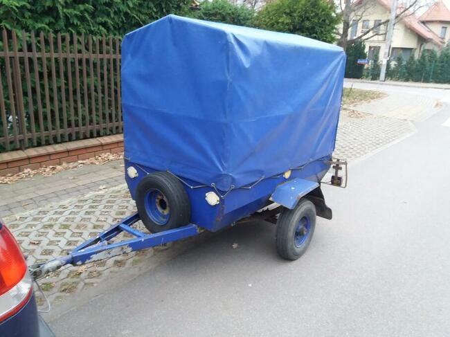 PRZYCZEPA BAGAŻOWA - SAMOCHODOWA Z PLANDEKĄ za 1590 zł