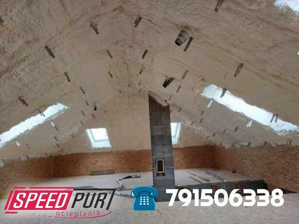 Piana PUR Ocieplanie Izolacje Strop Wiązary Oborniki