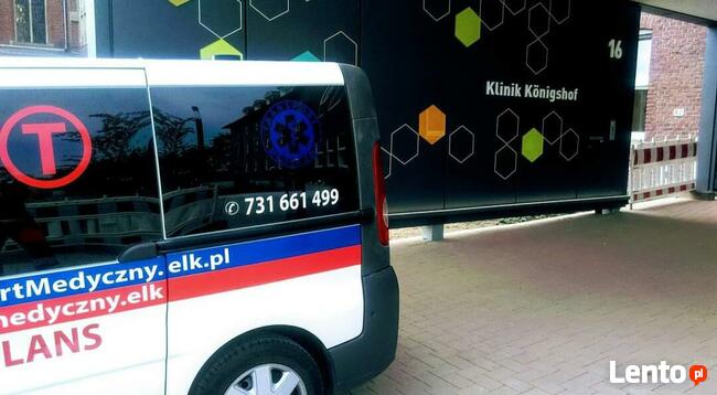 Transport Medyczny Ambulans Karetka Mrągowo Mikołajki Piecki