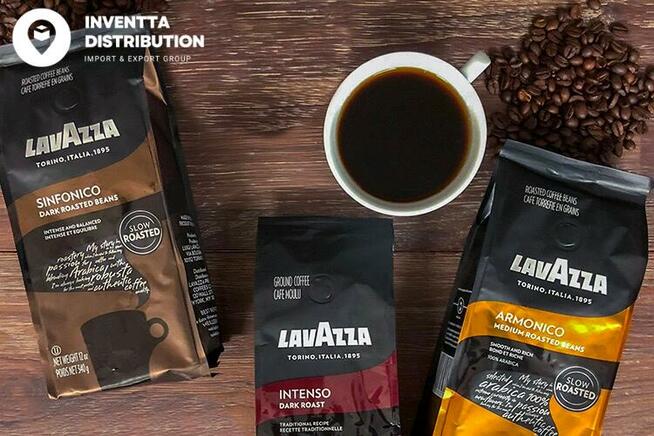 Kawa. Hurt. Mielona, Rozpuszczalna, Ziarna. Lavazza, Nescafe