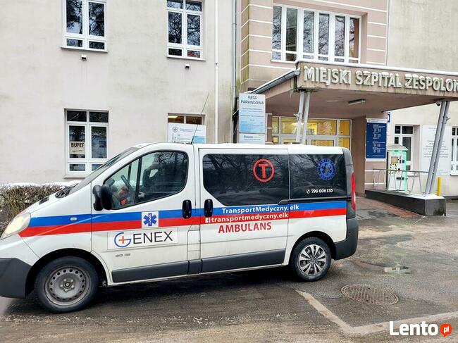 Transport Medyczny Ambulans Karetka Mrągowo Mikołajki Piecki