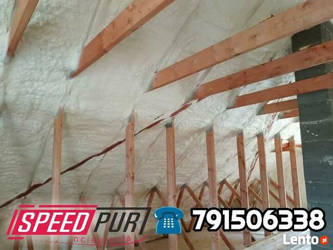 Piana PUR Ocieplanie Izolacje Strop Wiązary Oborniki