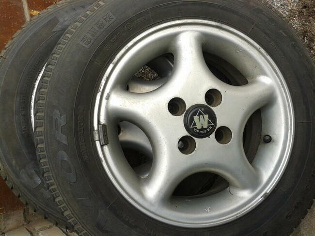 Alufelgi nie Chińskie 4x98x13 ET 38 z oponami