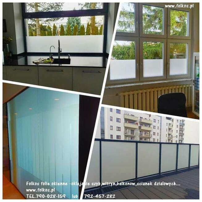 Folia matowa na szklane balustrady balkonowe Oklejamy balkon