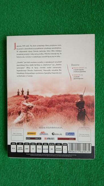 Harakiri DVD arcydzieło japońskiego kina