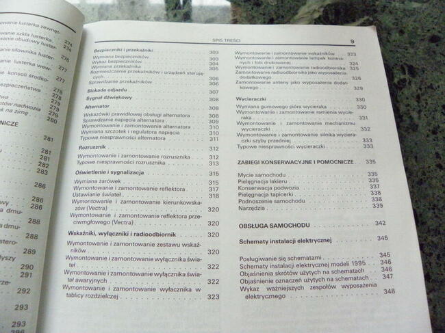 Opel Vectra i Calibra Sam naprawiam samochód .