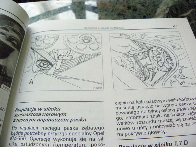 Opel Vectra i Calibra Sam naprawiam samochód .