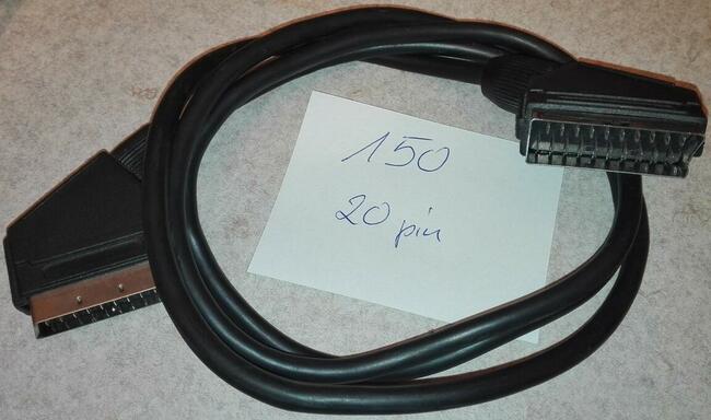 Kabel Euro SCART (Euro) - SCART (Euro) / 4 x RCA (cinch)