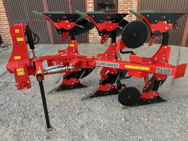 Pług Obrotowy Euro-Masz 2 3 4 5 Skib Zabezpieczenie Zrywalne