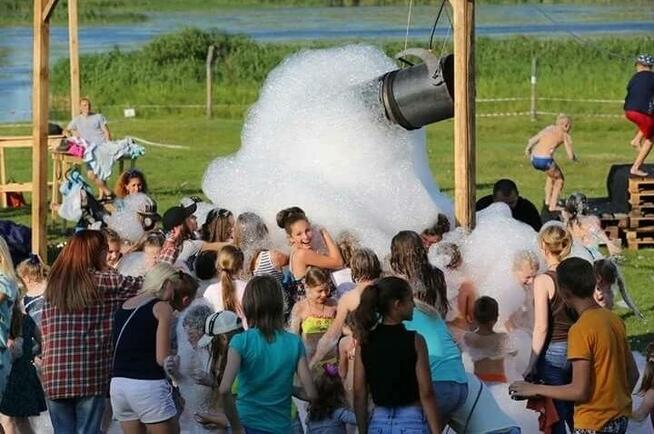 Maszyna do piany wytwornica generator agregat pokaz piany