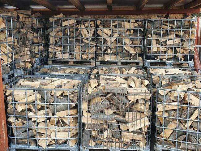 Drewno kominkowe suche, brzoza