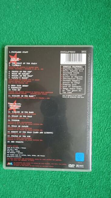 Rage against the machine dvd koncert