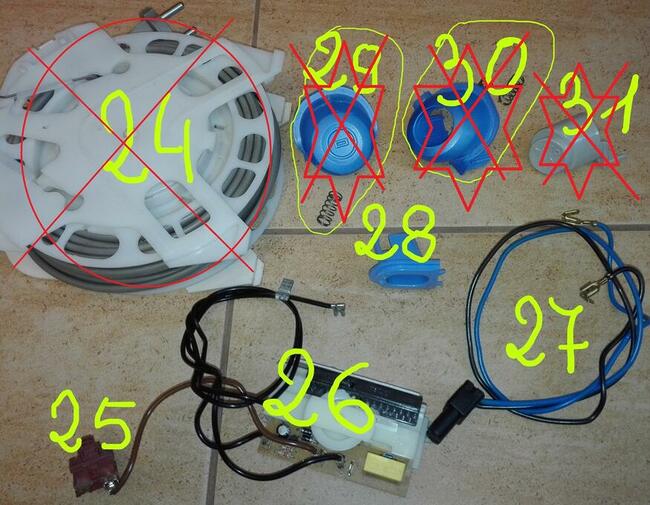 Odkurzacz Electrolux Ultrasilencer Z3378-NA CZĘŚCI!