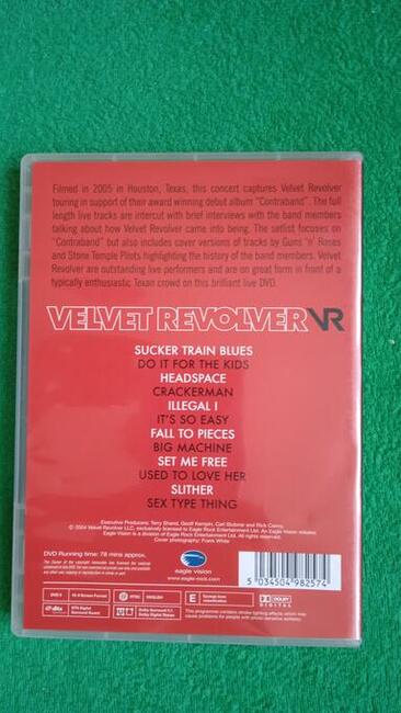 Velvet revolver live in Houston DVD koncert