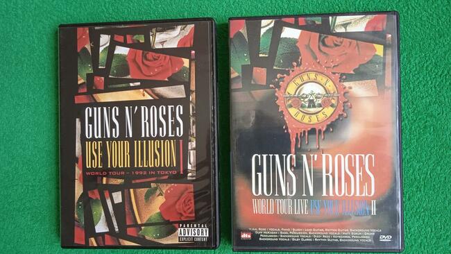 Guns n Roses DVD cz 1 i 2 koncert