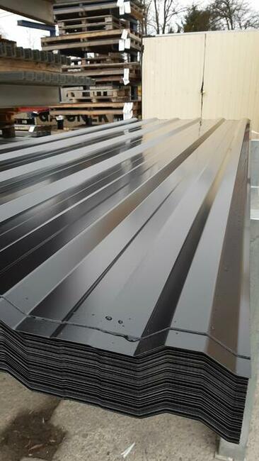 Blacha Trapezowa T-18 Czarny Połysk 2 Gatunek