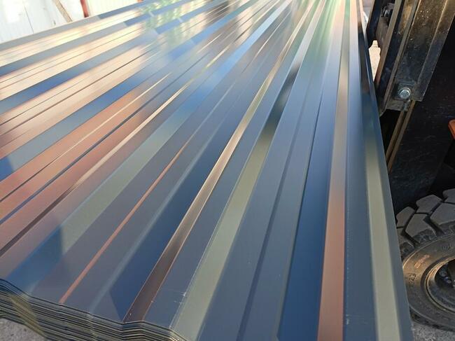 Blacha Trapezowa T-18 Grafitowy Połysk 2 Gatunek