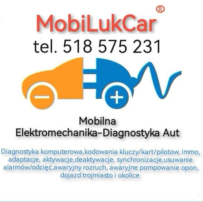 Mobilna Elektromechanika-diagnostyka aut immo, alarmy