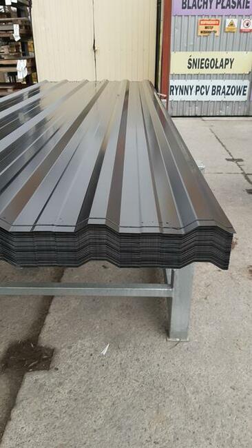 Blacha Trapezowa T-18 Czarny Połysk 2 Gatunek