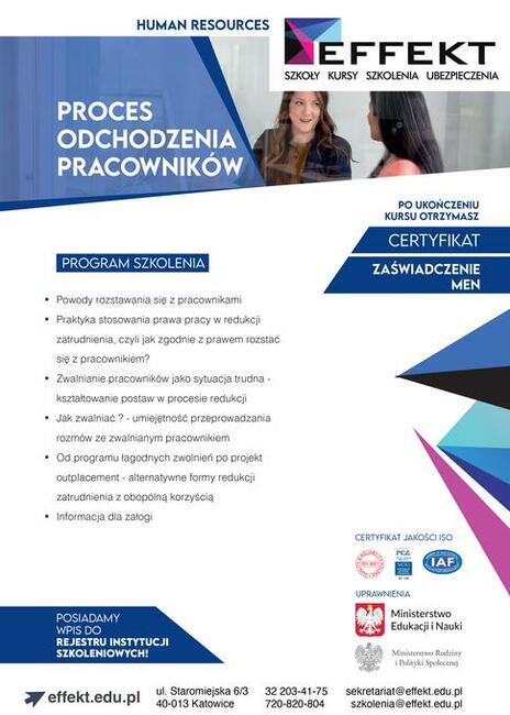 Kurs Proces Odchodzenia Pracowników