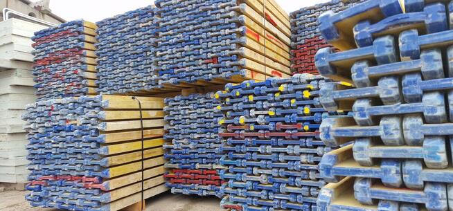 Szalunki Stemple Ocynkowane Dźwigar Blaty DOKA Sklejka