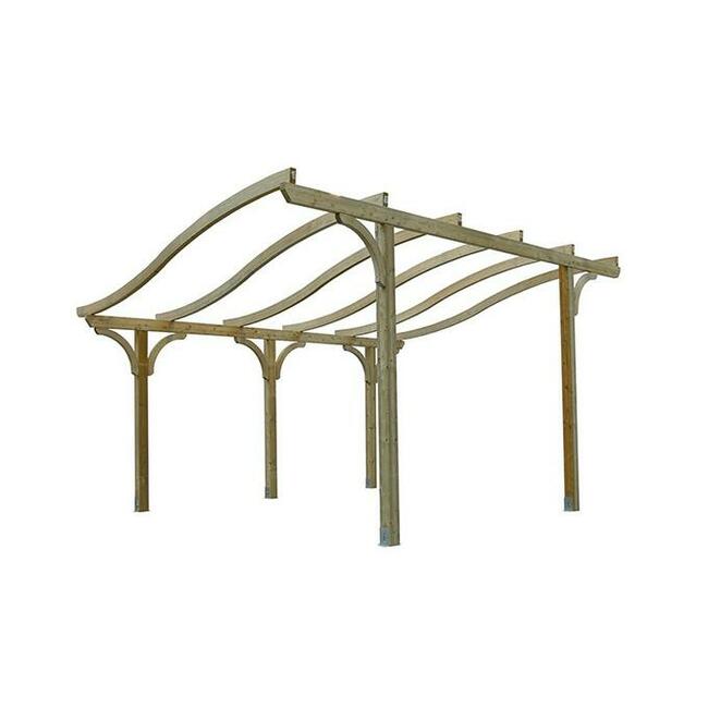 KROKIEW GIĘTA 3m Wiata Pergola Taras Altana Dach Altanka