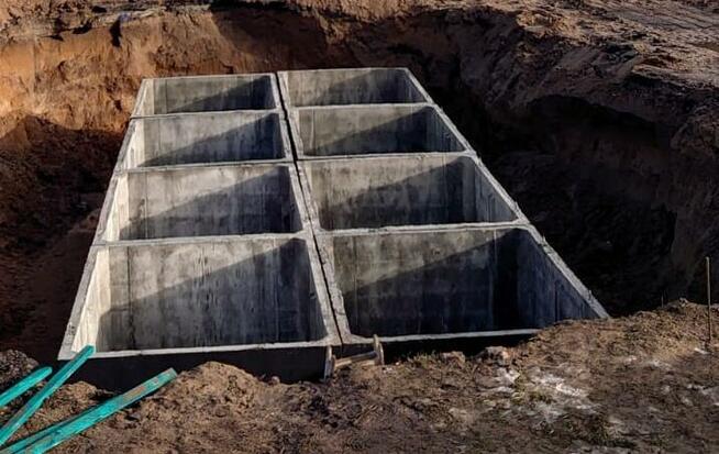 TYCHY Piwnice ogrodowe, szamba, deszczówka