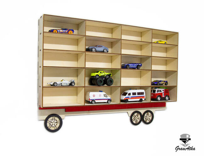Półka Ciężarówka Resoraki hot wheels GrawAtka