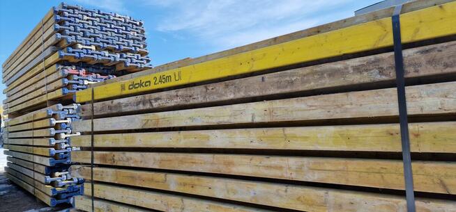 Szalunki Dźwigar Blaty DOKA Stemple Skejka Słupki BHP