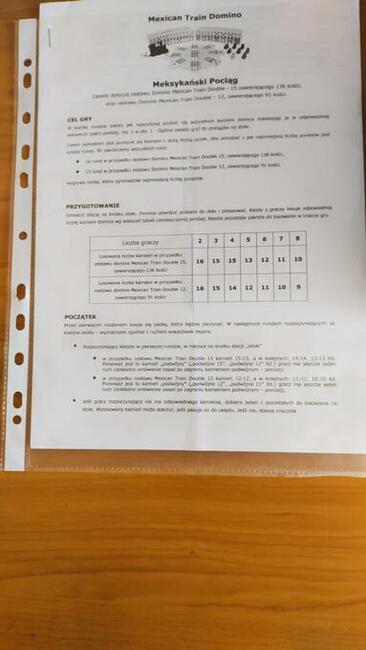 DOMINO gra meksykanska