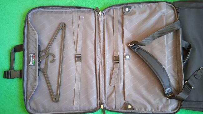 Mendoza torba na garnitur z torbą podróżną