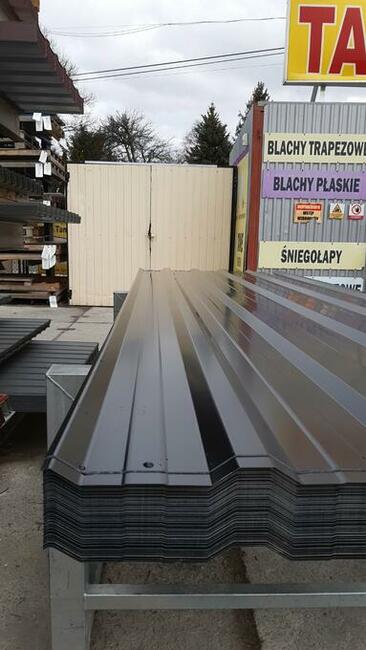 Blacha Trapezowa T-18 Czarny Połysk 2 Gatunek