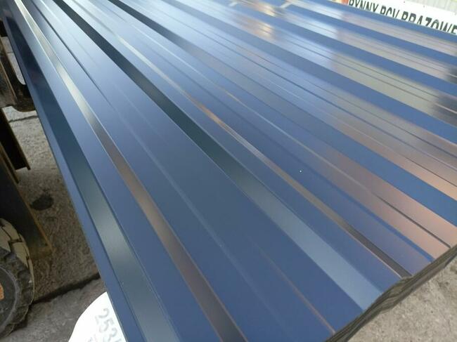 Blacha Trapezowa T-18 Grafitowy Połysk 2 Gatunek