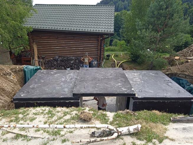 TYCHY Piwnice ogrodowe, szamba, deszczówka