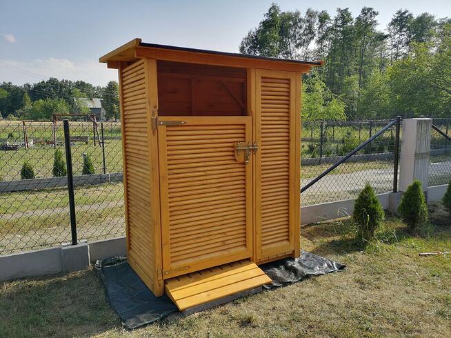 Zabudowa koszy, zadaszenie na kosze, segregacja odpadów