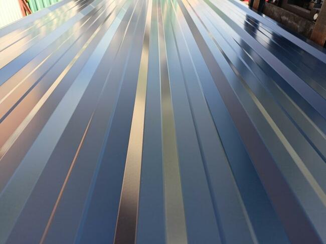 Blacha Trapezowa T-18 Grafitowy Połysk 2 Gatunek