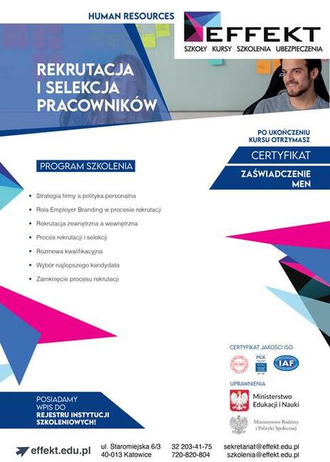 Kurs Rekrutacja i Selekcja Pracowników